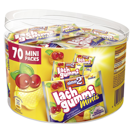 nimm2 Fruchtgummi Lachgummi minis 385595-00 70St (PACK=70 STÜCK) Produktbild