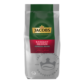 Jacobs Espresso Banquet Medium 4055439 Ganze Bohne 1kg (PACK=1000 GRAMM) Produktbild