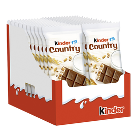 Kinder Schokoriegel Country 646005 23,5g 20St (PACK=20 STÜCK) Produktbild