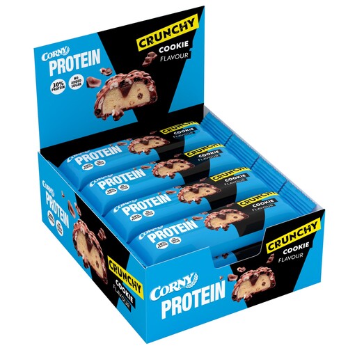 Corny Müsliriegel Your Protein Bar Cookie 3007315 45g 12St (PACK=12 STÜCK) Produktbild Front View L
