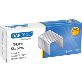 RAPESCO Heftklammer S13060Z3 13/6 verzinkt 5.000 St./Pack. (PACK=5000 STÜCK) Produktbild