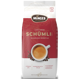 Minges Kaffee Schümli 2 V617001 ganze Bohne 1.000g (PACK=1000 GRAMM) Produktbild