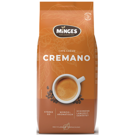 Minges Kaffee Cremano V618001 ganze Bohne 1.000g (PACK=1000 GRAMM) Produktbild