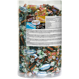 MARS Schokolade Miniatures Mix 465511 sort 3000g (PACK=3000 GRAMM) Produktbild