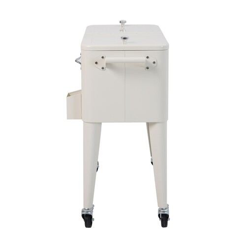 BEST Kühlbox auf Rädern Icy 91391 beige Produktbild Additional View 1 L