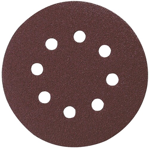 Makita Schleifpapier P-43555 Klett 125mm K80 10St (PACK=10 STÜCK) Produktbild Front View L