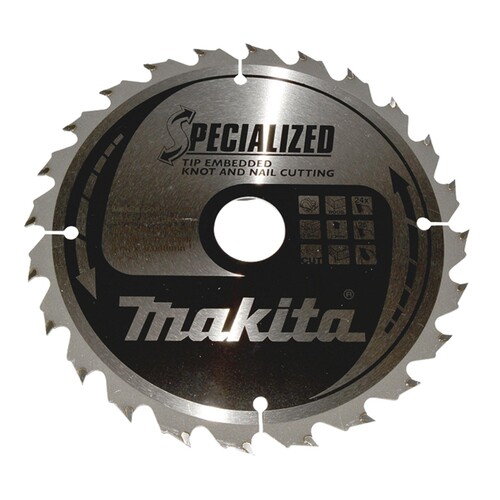 Makita Sägeblatt SPECIALIZED B-33118 190x30x24Z Produktbild Front View L