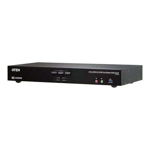 ATEN CS1842 2-Port USB 3.0 4K HDMI Dual Display KVMP Switch Produktbild
