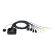 ATEN CS22H - KVM-/Audio-/USB-Switch - 2 x KVM/Audio/USB Produktbild