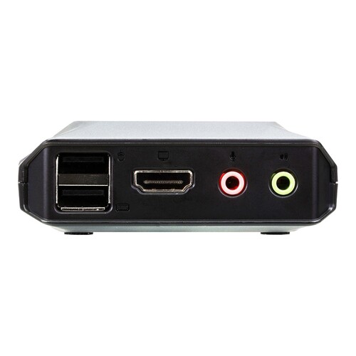 ATEN CS22H - KVM-/Audio-/USB-Switch - 2 x KVM/Audio/USB Produktbild Additional View 3 L