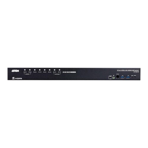 ATEN CS18208 - KVM-/Audio-/USB-Switch - 8 x KVM/Audio/USB Produktbild Additional View 3 L