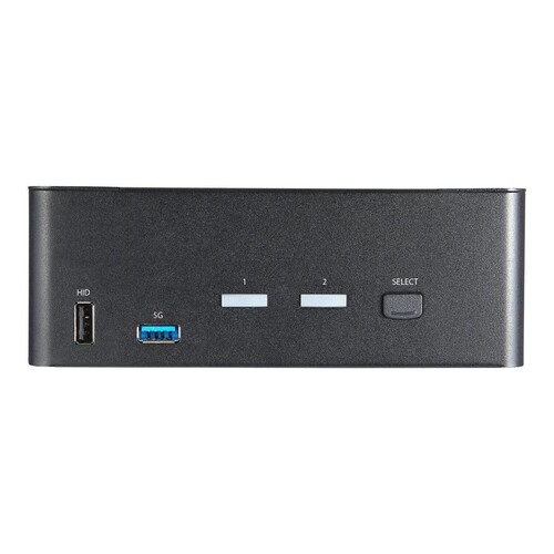StarTech.com 2-Port Dual Monitor HDMI KVM-Switch - 4K 60Hz UHD HDR - Desktop 4K HDMI 2.0 KVM-Switch Produktbild Additional View 2 L