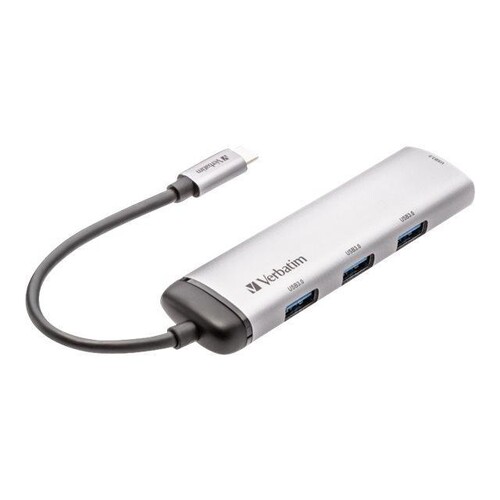 Verbatim Hub - 4 x USB 3.2 Gen 1 - Desktop Produktbild Additional View 3 L