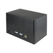 StarTech.com 2 Port Quad Monitor DisplayPort KVM Switch - 4K 60 Hz UHDR - DP 1.2 KVM Switch mit USB Produktbild