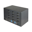 StarTech.com 2 Port Quad Monitor DisplayPort KVM Switch - 4K 60 Hz UHDR - DP 1.2 KVM Switch mit USB Produktbild Additional View 1 S