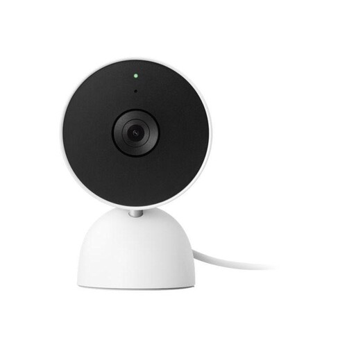 Google Nest Cam - Netzwerk-Überwachungskamera - Innenbereich - Farbe (Tag&Nacht) Produktbild Front View L