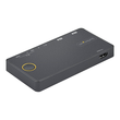 StarTech.com 2 Port Hybrid KVM Switch HDMI + USB-A & USB-C - 4K 60Hz HDMI 2.0 Monitor - Kompakter De Produktbild Additional View 1 S