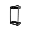 StarTech.com 18HE Netzwerkschrank 19 Zoll für Wandmontage - Einstellbare Tiefe 30 - 50 cm - 2 Pfoste Produktbild