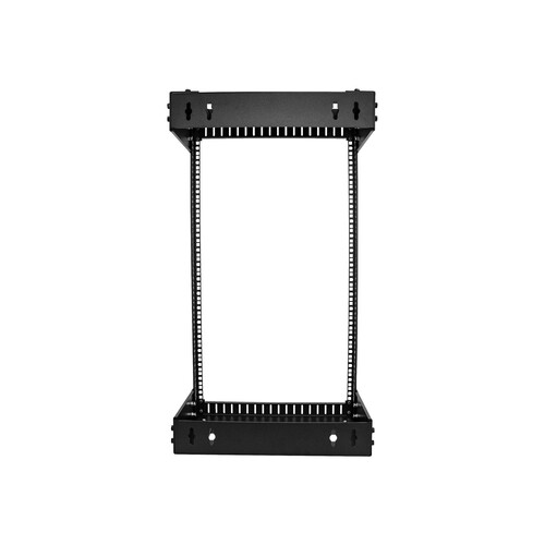 StarTech.com 18HE Netzwerkschrank 19 Zoll für Wandmontage - Einstellbare Tiefe 30 - 50 cm - 2 Pfoste Produktbild Additional View 1 L