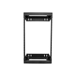 StarTech.com 18HE Netzwerkschrank 19 Zoll für Wandmontage - Einstellbare Tiefe 30 - 50 cm - 2 Pfoste Produktbild Additional View 2 S