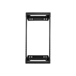 StarTech.com 21HE Netzwerkschrank 19 Zoll Wandmontage - Einstellbare Tiefe 30 - 50 cm - 2 Pfosten Op Produktbild Additional View 2 S