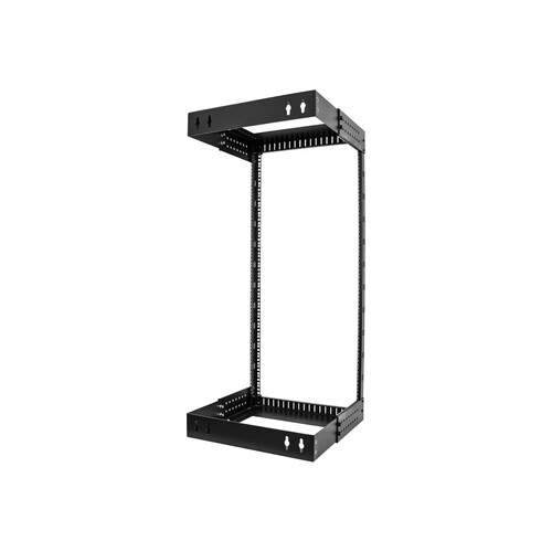 StarTech.com 24HE Netzwerkschrank 19 Zoll für Wandmontage - Einstellbare Tiefe 30 - 50 cm - 2 Pfoste Produktbild Additional View 3 L