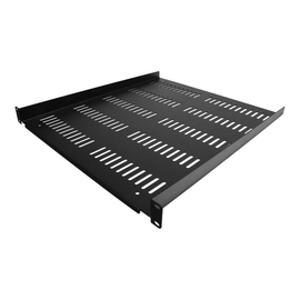 StarTech.com 1HE 19 Zoll Fachboden für netzwerk schrank - Freitragende perforierte Rack ablage für S Produktbild
