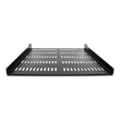 StarTech.com 1HE 19 Zoll Fachboden für netzwerk schrank - Freitragende perforierte Rack ablage für S Produktbild Additional View 3 S
