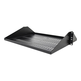 StarTech.com 2U 19 Zoll Fachboden für Rack - Perforierte, freitragende rack ablage mit zentrierter b Produktbild