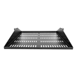 StarTech.com 2U 19 Zoll Fachboden für Rack - Perforierte, freitragende rack ablage mit zentrierter b Produktbild Additional View 2 S
