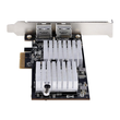 StarTech.com 2-Port 10Gbps PCIe Network Adapter Card, Network Card for PCs/Servers, Full-Height/Low- Produktbild Additional View 4 S