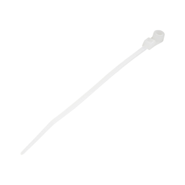 StarTech.com 10cm(4") Cable Ties with Mounting Hole, 2mm(1/16") wide, 24mm(7/8") Bundle Dia. 8kg(18l Produktbild