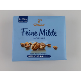 Tchibo Kaffee Feine Milde 10000759 gemahlen 2x250g (PACK=500 GRAMM) Produktbild