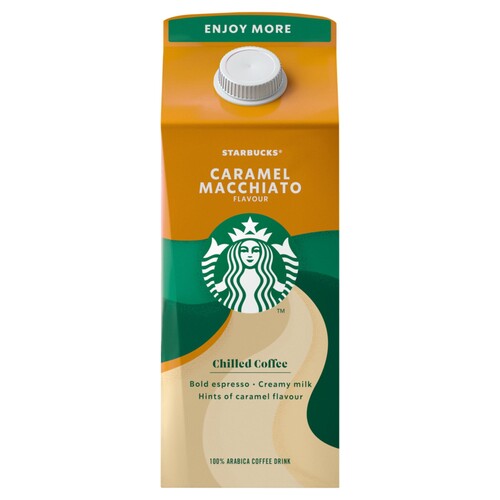 STARBUCKS Caramel Macchiato 592088 6x750ml (PACK=6 STÜCK) Produktbild Front View L