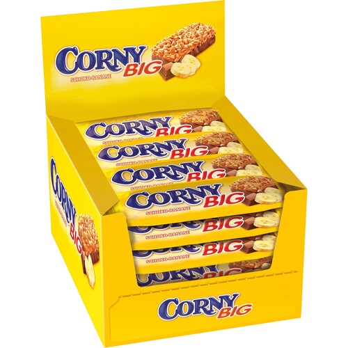 Corny Big Schoko Banane 52450 50g 24 St./Pack. (PACK=24 STÜCK) Produktbild Front View L