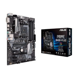 ASUS PRIME B450-PLUS - Motherboard - ATX - Socket AM4 - AMD B450 Chipsatz - USB 3.1 Gen 1, USB 3.1 G Produktbild