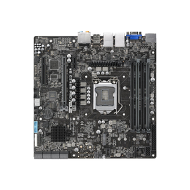 ASUS WS C246M PRO - Motherboard - micro ATX - LGA1151 Socket - C246 Chipsatz - USB 3.1 Gen 1, USB 3. Produktbild