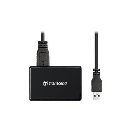 Transcend RDF8K2 - Kartenleser (SDHC, SDHC UHS-I, SDXC, SDXC UHS-I, microSDHC, microSDHC UHS-I, micr Produktbild Additional View 2 L