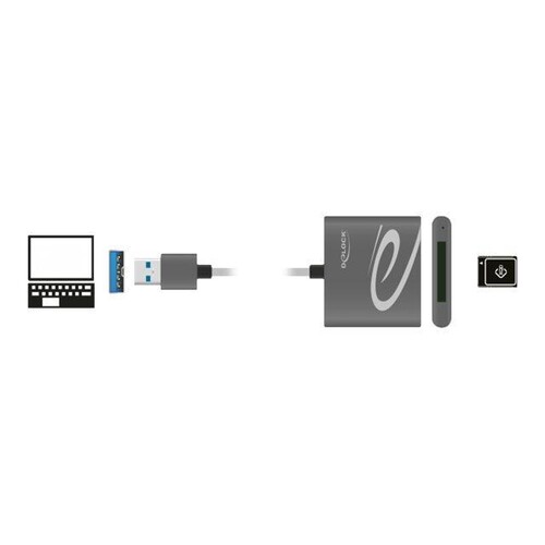 Delock Kartenleser (XQD, XQD 2.0) - USB 3.0 Produktbild
