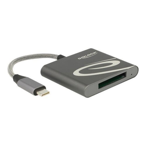 Delock Kartenleser (XQD, XQD 2.0) - USB 3.1 Produktbild Front View L