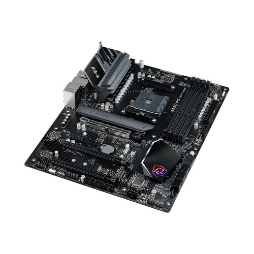 ASRock B550 PG Riptide - Motherboard - ATX - Socket AM4 - AMD B550 Chipsatz - USB-C Gen2, USB 3.2 Ge Produktbild Additional View 4 L