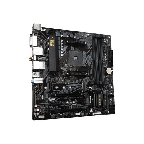 Gigabyte B550M DS3H AC - 1.X - Motherboard - micro ATX - Socket AM4 - AMD B550 Chipsatz - USB 3.2 Ge Produktbild Additional View 2 L