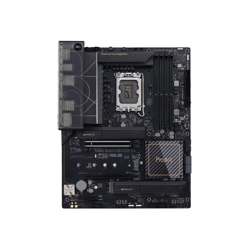 ASUS ProArt B660-CREATOR D4 - Motherboard - ATX - LGA1700-Sockel - B660 Chipsatz - USB-C Gen2, USB 3 Produktbild