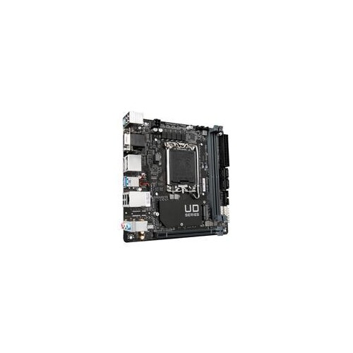 Gigabyte H610I DDR4 - 1.0 - Motherboard - Mini-ITX - LGA1700-Sockel - H610 Chipsatz - USB 3.2 Gen 1 Produktbild Front View L