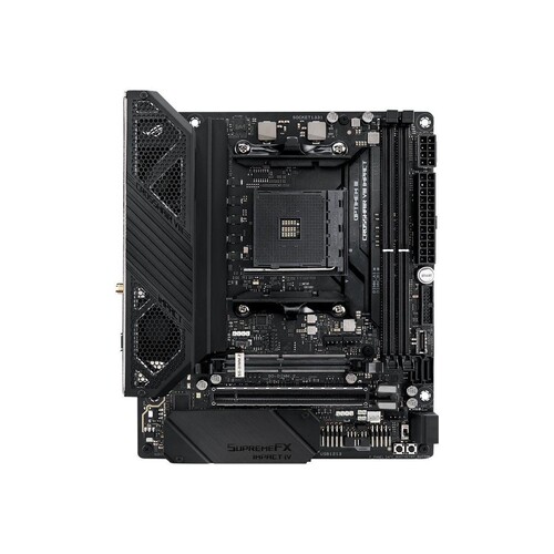 ASUS ROG Crosshair VIII Impact - Motherboard - ATX - Socket AM4 - AMD X570 Chipsatz - USB-C Gen2, US Produktbild