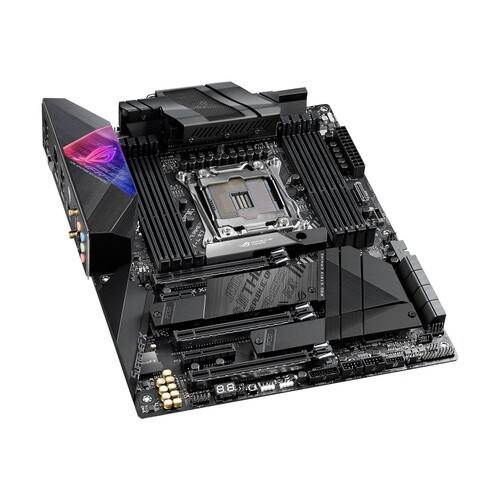 ASUS ROG STRIX X299-E GAMING II - Motherboard - ATX - LGA2066 Socket - X299 Chipsatz - USB-C Gen2, U Produktbild Additional View 1 L