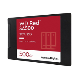 WD Red SA500 WDS500G1R0A - SSD - 500 GB - intern - 2.5" (6.4 cm) - SATA 6Gb/s Produktbild