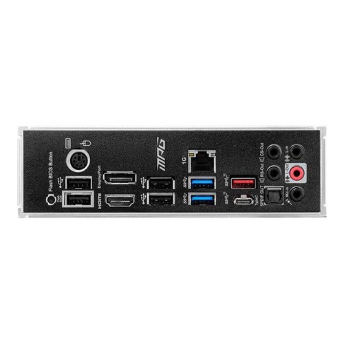 MSI MPG B550 GAMING PLUS - Motherboard - ATX - Socket AM4 - AMD B550 Chipsatz - USB-C Gen2, USB-C Ge Produktbild Additional View 3 L