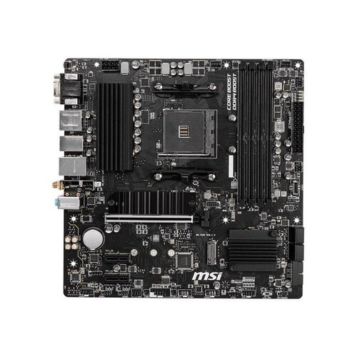 MSI B550M PRO-VDH WIFI - Motherboard - micro ATX - Socket AM4 - AMD B550 Chipsatz - USB-C Gen1, USB Produktbild Additional View 4 L
