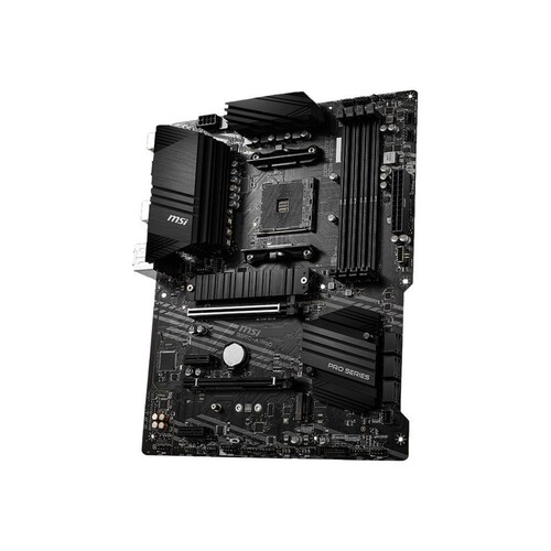 MSI B550-A PRO - Motherboard - ATX - Socket AM4 - AMD B550 Chipsatz - USB-C Gen2, USB-C Gen1, USB 3. Produktbild Additional View 1 L